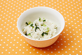 菜めしのつくり方