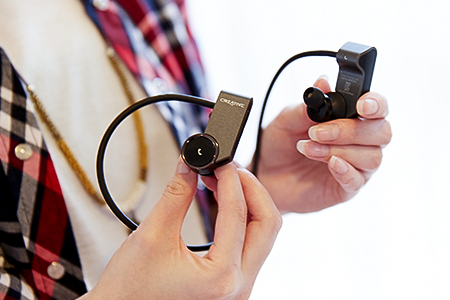 写真:Bluetoothイヤホン