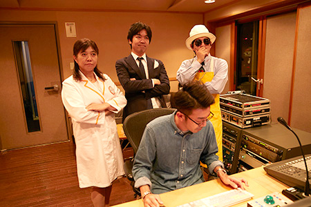 手順と楽曲を確認しながらミックス曲を聴いていく