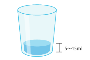 あとのすすぎの水の量