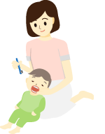寝かせ磨き