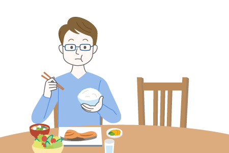“時間差ごはん”の後片付けに